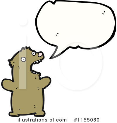 Royalty-Free (RF) Bear Clipart Illustration by lineartestpilot - Stock Sample #1155080