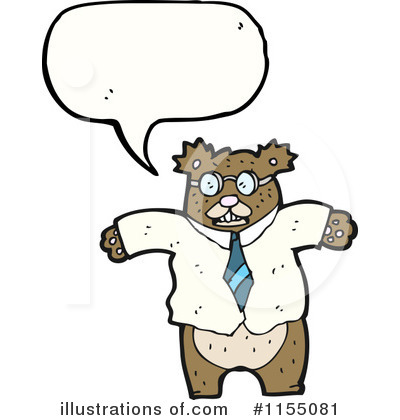 Royalty-Free (RF) Bear Clipart Illustration by lineartestpilot - Stock Sample #1155081