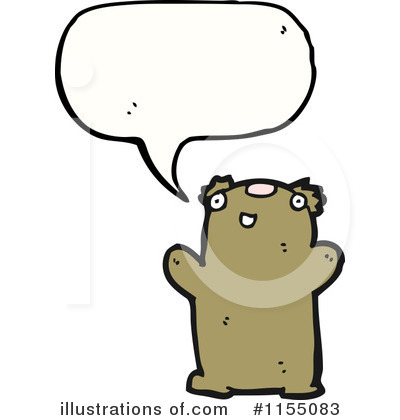 Royalty-Free (RF) Bear Clipart Illustration by lineartestpilot - Stock Sample #1155083