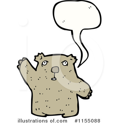 Royalty-Free (RF) Bear Clipart Illustration by lineartestpilot - Stock Sample #1155088