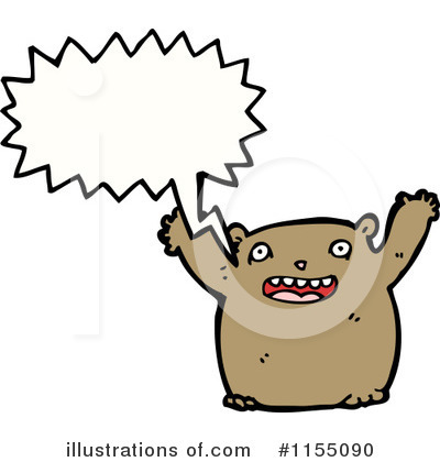 Royalty-Free (RF) Bear Clipart Illustration by lineartestpilot - Stock Sample #1155090