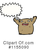 Bear Clipart #1155090 by lineartestpilot