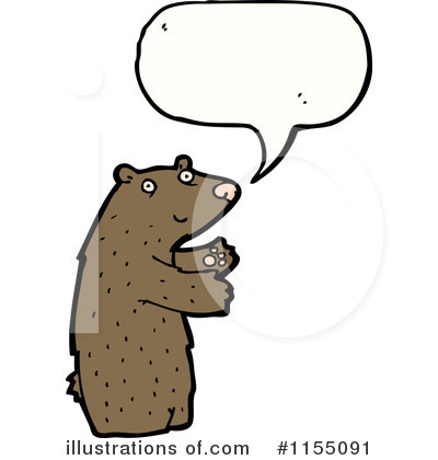 Royalty-Free (RF) Bear Clipart Illustration by lineartestpilot - Stock Sample #1155091