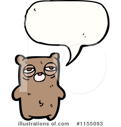 Royalty-Free (RF) Bear Clipart Illustration by lineartestpilot - Stock Sample #1155093