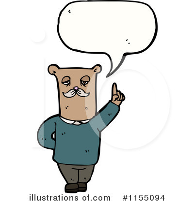 Royalty-Free (RF) Bear Clipart Illustration by lineartestpilot - Stock Sample #1155094
