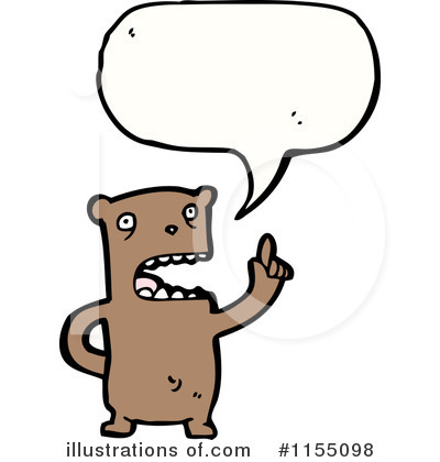 Royalty-Free (RF) Bear Clipart Illustration by lineartestpilot - Stock Sample #1155098