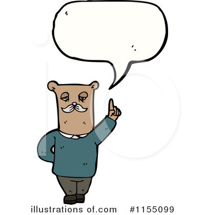 Royalty-Free (RF) Bear Clipart Illustration by lineartestpilot - Stock Sample #1155099