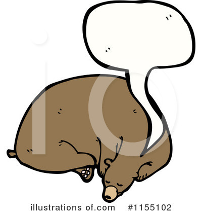 Royalty-Free (RF) Bear Clipart Illustration by lineartestpilot - Stock Sample #1155102