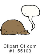 Bear Clipart #1155103 by lineartestpilot
