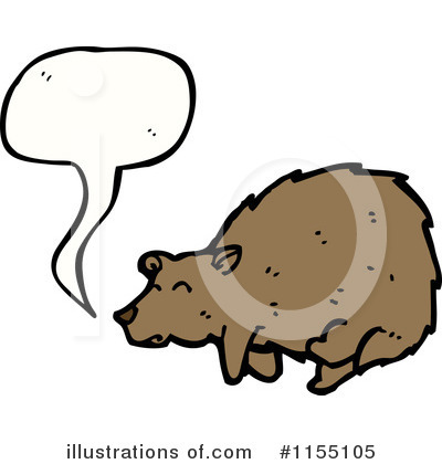Royalty-Free (RF) Bear Clipart Illustration by lineartestpilot - Stock Sample #1155105
