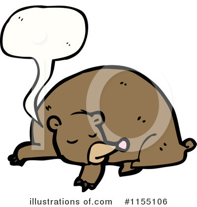 Royalty-Free (RF) Bear Clipart Illustration by lineartestpilot - Stock Sample #1155106