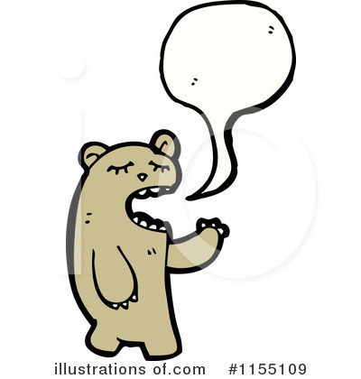 Royalty-Free (RF) Bear Clipart Illustration by lineartestpilot - Stock Sample #1155109