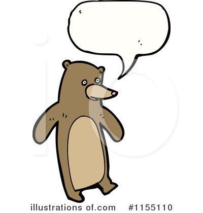 Royalty-Free (RF) Bear Clipart Illustration by lineartestpilot - Stock Sample #1155110