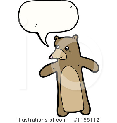 Royalty-Free (RF) Bear Clipart Illustration by lineartestpilot - Stock Sample #1155112