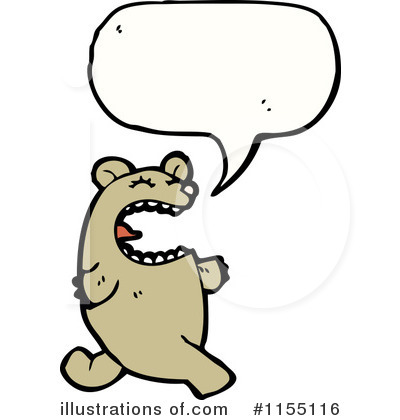 Royalty-Free (RF) Bear Clipart Illustration by lineartestpilot - Stock Sample #1155116