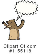 Bear Clipart #1155118 by lineartestpilot