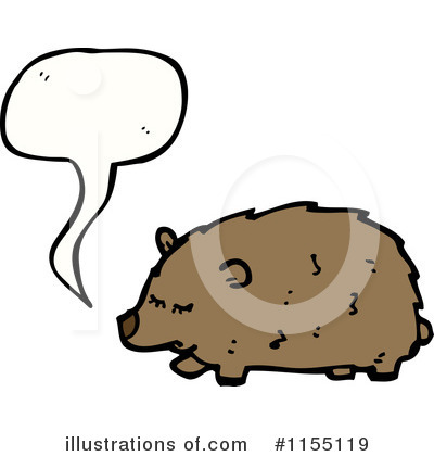 Royalty-Free (RF) Bear Clipart Illustration by lineartestpilot - Stock Sample #1155119
