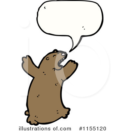 Royalty-Free (RF) Bear Clipart Illustration by lineartestpilot - Stock Sample #1155120