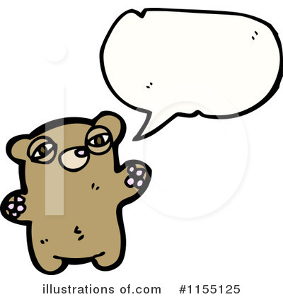 Royalty-Free (RF) Bear Clipart Illustration by lineartestpilot - Stock Sample #1155125