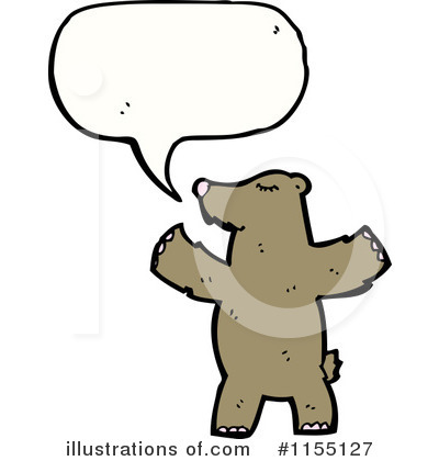 Royalty-Free (RF) Bear Clipart Illustration by lineartestpilot - Stock Sample #1155127