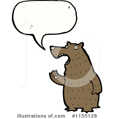 Royalty-Free (RF) Bear Clipart Illustration by lineartestpilot - Stock Sample #1155128