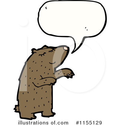 Royalty-Free (RF) Bear Clipart Illustration by lineartestpilot - Stock Sample #1155129