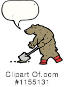 Bear Clipart #1155131 by lineartestpilot