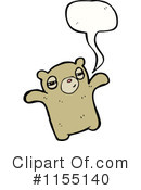 Bear Clipart #1155140 by lineartestpilot