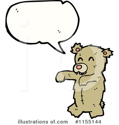 Royalty-Free (RF) Bear Clipart Illustration by lineartestpilot - Stock Sample #1155144
