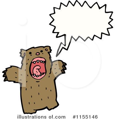 Royalty-Free (RF) Bear Clipart Illustration by lineartestpilot - Stock Sample #1155146