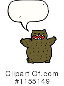 Bear Clipart #1155149 by lineartestpilot