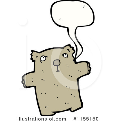 Royalty-Free (RF) Bear Clipart Illustration by lineartestpilot - Stock Sample #1155150