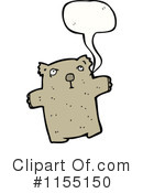 Bear Clipart #1155150 by lineartestpilot