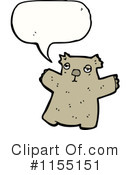 Bear Clipart #1155151 by lineartestpilot