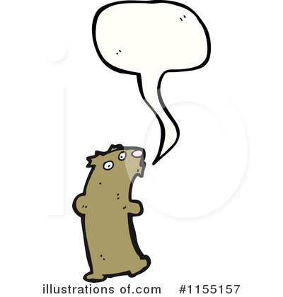 Royalty-Free (RF) Bear Clipart Illustration by lineartestpilot - Stock Sample #1155157