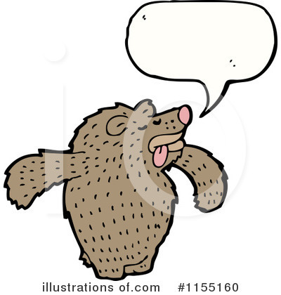 Royalty-Free (RF) Bear Clipart Illustration by lineartestpilot - Stock Sample #1155160