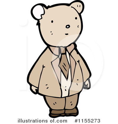 Royalty-Free (RF) Bear Clipart Illustration by lineartestpilot - Stock Sample #1155273