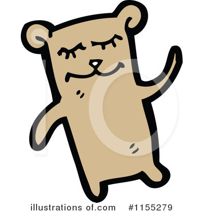 Royalty-Free (RF) Bear Clipart Illustration by lineartestpilot - Stock Sample #1155279