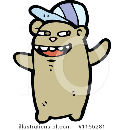 Royalty-Free (RF) Bear Clipart Illustration by lineartestpilot - Stock Sample #1155281