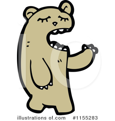 Royalty-Free (RF) Bear Clipart Illustration by lineartestpilot - Stock Sample #1155283