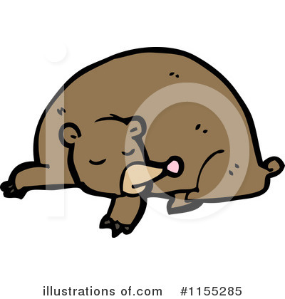 Royalty-Free (RF) Bear Clipart Illustration by lineartestpilot - Stock Sample #1155285