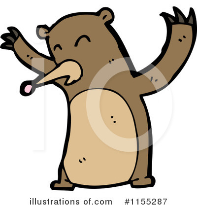 Royalty-Free (RF) Bear Clipart Illustration by lineartestpilot - Stock Sample #1155287