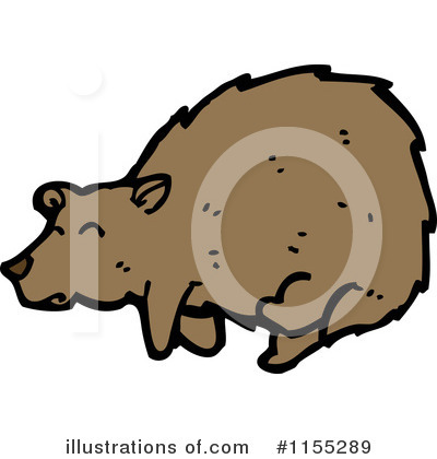 Royalty-Free (RF) Bear Clipart Illustration by lineartestpilot - Stock Sample #1155289
