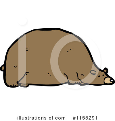 Royalty-Free (RF) Bear Clipart Illustration by lineartestpilot - Stock Sample #1155291