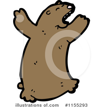 Royalty-Free (RF) Bear Clipart Illustration by lineartestpilot - Stock Sample #1155293