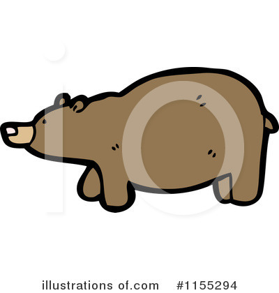 Royalty-Free (RF) Bear Clipart Illustration by lineartestpilot - Stock Sample #1155294