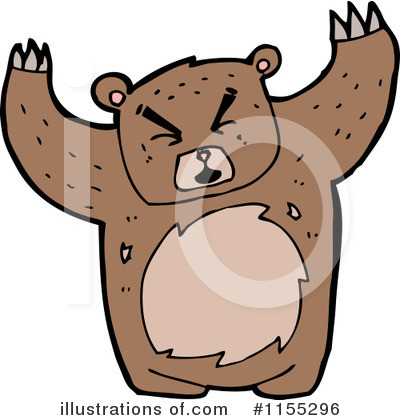 Royalty-Free (RF) Bear Clipart Illustration by lineartestpilot - Stock Sample #1155296