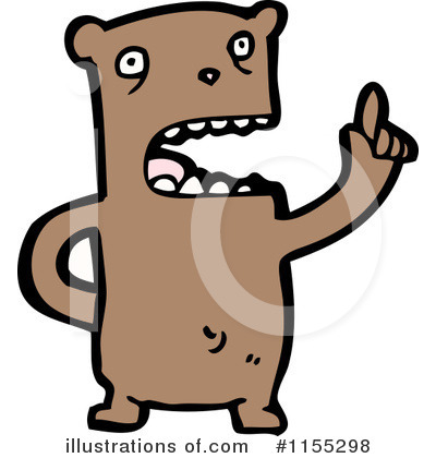 Royalty-Free (RF) Bear Clipart Illustration by lineartestpilot - Stock Sample #1155298