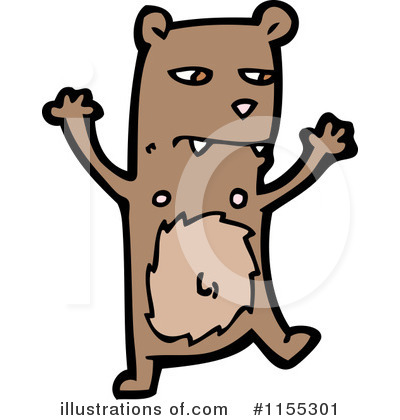 Royalty-Free (RF) Bear Clipart Illustration by lineartestpilot - Stock Sample #1155301