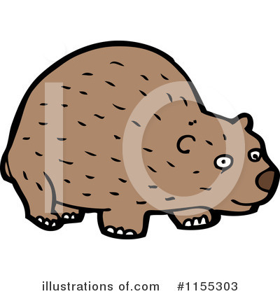 Royalty-Free (RF) Bear Clipart Illustration by lineartestpilot - Stock Sample #1155303